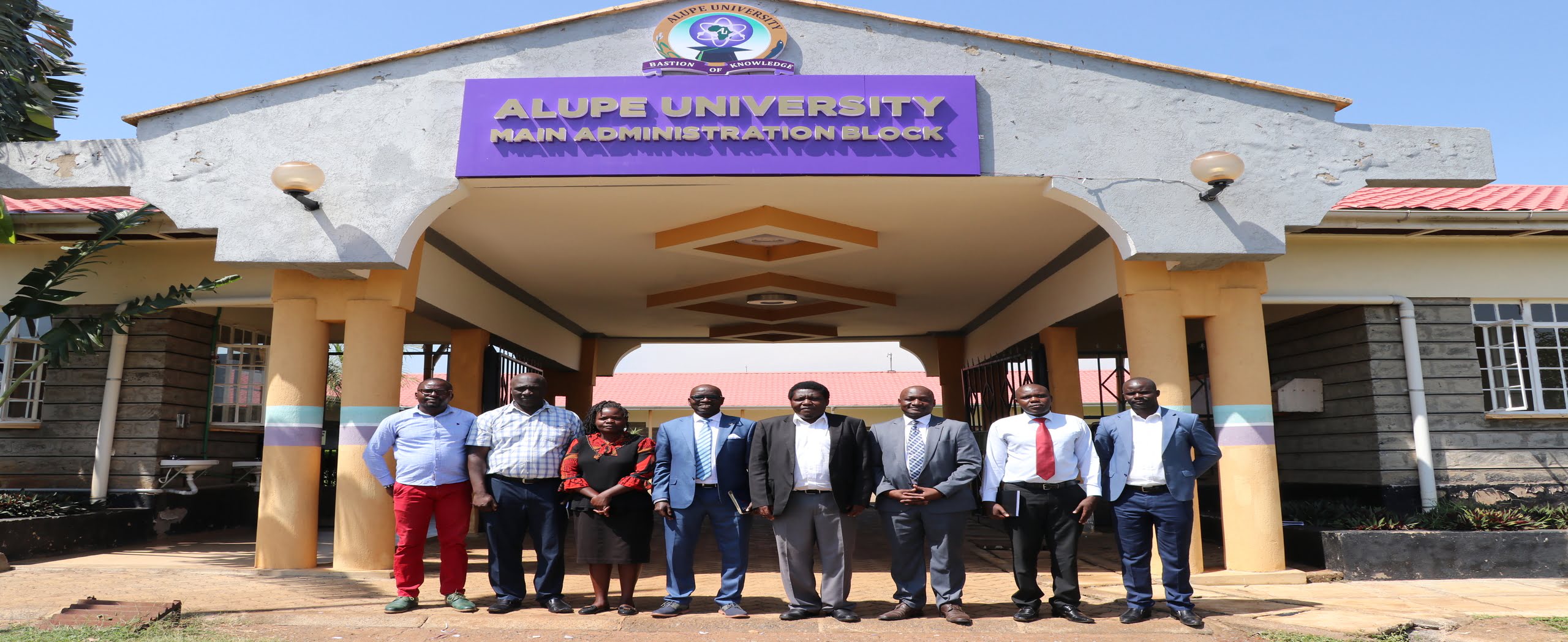 Courtesy visit by Chairman of Kenya institute of supplies management to Alupe University Procurement Office.